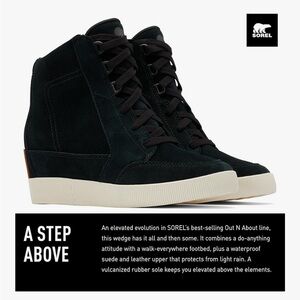 Sorel Out and About Womens Wedge 6.5